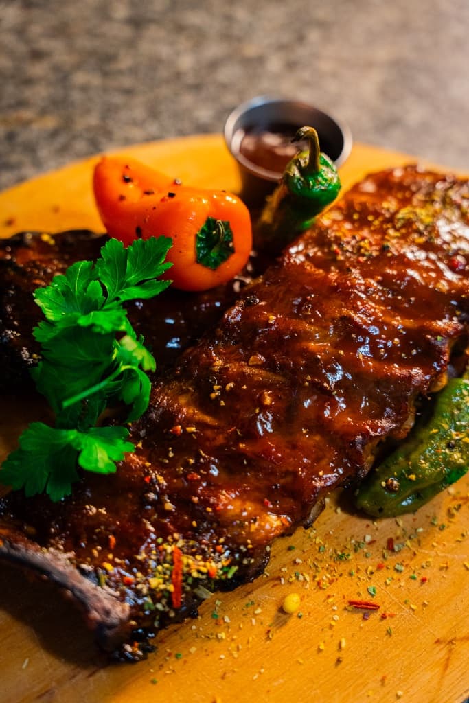 Spareribs vom Buffet